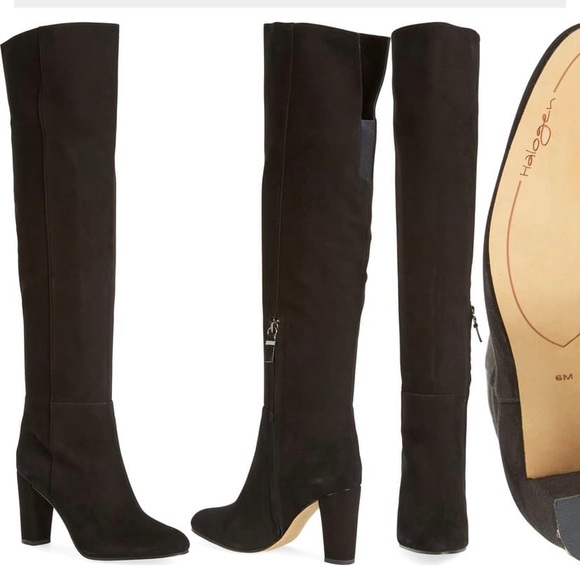 halogen over the knee boots